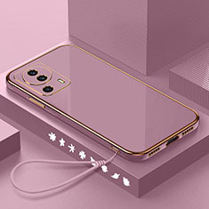 Custodia Silicone Ultra Sottile Morbida Cover S02 per Xiaomi Mi 12 Lite NE 5G Viola