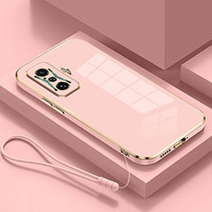 Custodia Silicone Ultra Sottile Morbida Cover S02 per Xiaomi Poco F4 GT 5G Rosa