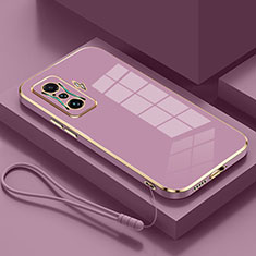 Custodia Silicone Ultra Sottile Morbida Cover S02 per Xiaomi Poco F4 GT 5G Viola