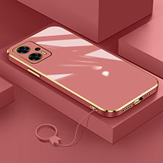 Custodia Silicone Ultra Sottile Morbida Cover S02 per Xiaomi Poco X4 GT 5G Rosso