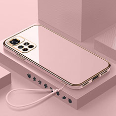 Custodia Silicone Ultra Sottile Morbida Cover S02 per Xiaomi Redmi Note 11S 5G Rosa