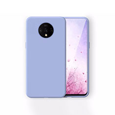 Custodia Silicone Ultra Sottile Morbida Cover S03 per OnePlus 7T Cielo Blu