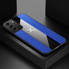 Custodia Silicone Ultra Sottile Morbida Cover S03 per Samsung Galaxy S21 FE 5G Blu