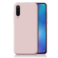 Custodia Silicone Ultra Sottile Morbida Cover S04 per Xiaomi Mi 9 Pro Oro Rosa