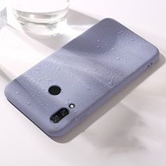 Custodia Silicone Ultra Sottile Morbida Cover S05 per Huawei Honor 8X Grigio