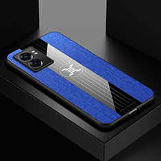 Custodia Silicone Ultra Sottile Morbida Cover X01L per OnePlus Nord N300 5G Blu