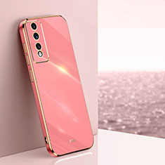 Custodia Silicone Ultra Sottile Morbida Cover XL1 per Huawei Honor 80 GT 5G Rosa Caldo