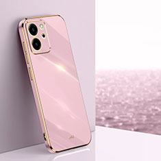 Custodia Silicone Ultra Sottile Morbida Cover XL1 per Huawei Honor 80 SE 5G Lavanda