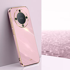 Custodia Silicone Ultra Sottile Morbida Cover XL1 per Huawei Honor X9a 5G Lavanda