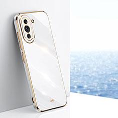 Custodia Silicone Ultra Sottile Morbida Cover XL1 per Huawei Nova 10 Pro Bianco