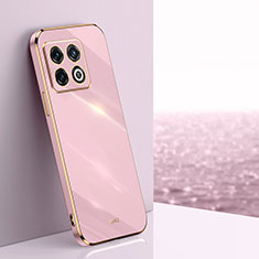 Custodia Silicone Ultra Sottile Morbida Cover XL1 per OnePlus 10 Pro 5G Lavanda