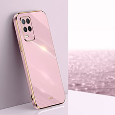 Custodia Silicone Ultra Sottile Morbida Cover XL1 per Realme 8s 5G Lavanda