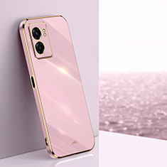 Custodia Silicone Ultra Sottile Morbida Cover XL1 per Realme Q5i 5G Rosa