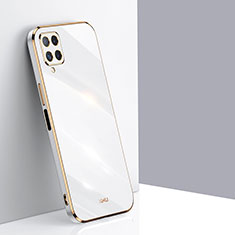 Custodia Silicone Ultra Sottile Morbida Cover XL1 per Samsung Galaxy A12 5G Bianco