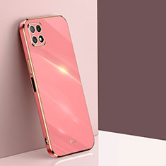 Custodia Silicone Ultra Sottile Morbida Cover XL1 per Samsung Galaxy A22s 5G Rosa Caldo