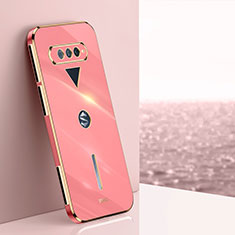 Custodia Silicone Ultra Sottile Morbida Cover XL1 per Xiaomi Black Shark 4S Pro 5G Rosa Caldo