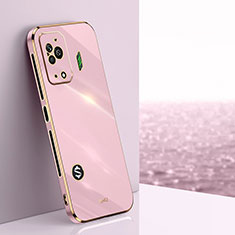 Custodia Silicone Ultra Sottile Morbida Cover XL1 per Xiaomi Black Shark 5 5G Rosa