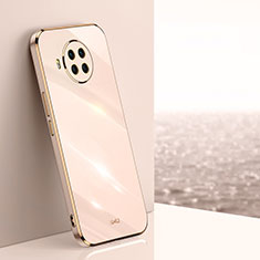 Custodia Silicone Ultra Sottile Morbida Cover XL1 per Xiaomi Mi 10i 5G Oro