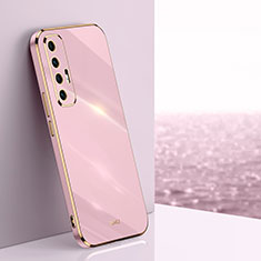 Custodia Silicone Ultra Sottile Morbida Cover XL1 per Xiaomi Mi 10S 5G Rosa