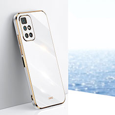 Custodia Silicone Ultra Sottile Morbida Cover XL1 per Xiaomi Redmi 10 (2022) Bianco