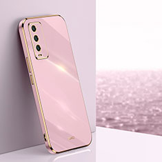 Custodia Silicone Ultra Sottile Morbida Cover XL1 per Xiaomi Redmi 9 Power Rosa