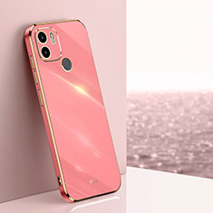 Custodia Silicone Ultra Sottile Morbida Cover XL1 per Xiaomi Redmi A1 Plus Rosa Caldo