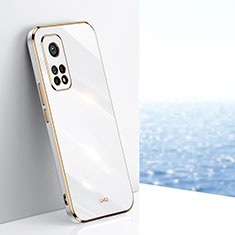 Custodia Silicone Ultra Sottile Morbida Cover XL1 per Xiaomi Redmi K30S 5G Bianco