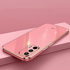 Custodia Silicone Ultra Sottile Morbida Cover XL2 per Realme GT 5G Rosa Caldo