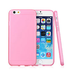 Custodia Silicone Ultra Sottile Morbida Opaca per Apple iPhone 6 Rosa