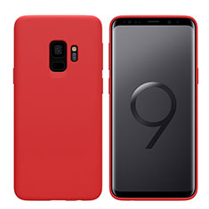 Custodia Silicone Ultra Sottile Morbida S03 per Samsung Galaxy S9 Rosso