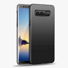 Custodia Silicone Ultra Sottile Morbida S04 per Samsung Galaxy Note 8 Duos N950F Nero