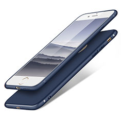 Custodia Silicone Ultra Sottile Morbida S09 per Apple iPhone SE (2020) Blu