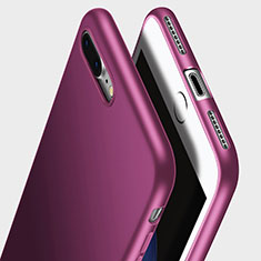 Custodia Silicone Ultra Sottile Morbida Z10 per Apple iPhone 7 Plus Viola