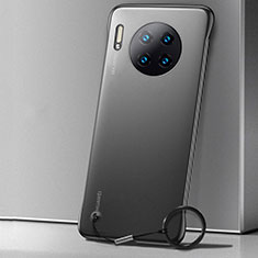Custodia Ultra Slim Trasparente Rigida Cover Opaca per Huawei Mate 30E Pro 5G Nero