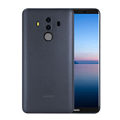 Custodia Ultra Slim Trasparente Rigida Opaca per Huawei Mate 10 Pro Blu