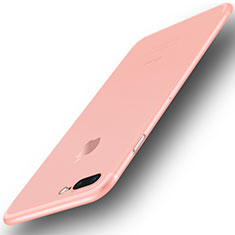 Custodia Ultra Sottile Trasparente Rigida Cover Opaca U01 per Apple iPhone 7 Plus Rosa