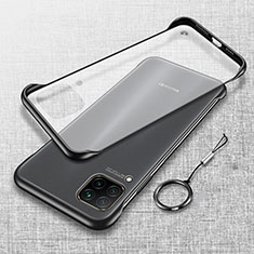 Custodia Ultra Sottile Trasparente Rigida Cover Opaca U01 per Huawei P40 Lite Nero