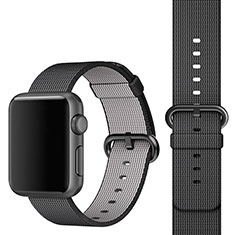 Milanese Cinturino Braccialetto Acciaio per Apple iWatch 2 42mm Nero