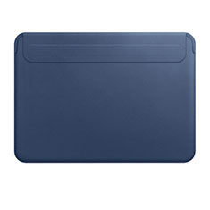 Morbido Pelle Custodia Marsupio Tasca L01 per Apple MacBook Pro 15 pollici Blu