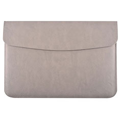 Morbido Pelle Custodia Marsupio Tasca L15 per Apple MacBook Air 11 pollici Grigio