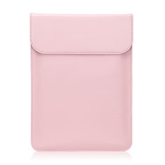 Morbido Pelle Custodia Marsupio Tasca L21 per Apple MacBook Air 13.3 pollici (2018) Rosa