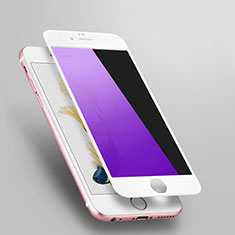 Pellicola in Vetro Temperato Protettiva Anti Blu-Ray Proteggi Schermo Film L03 per Apple iPhone 6 Bianco
