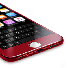 Pellicola in Vetro Temperato Protettiva Integrale Proteggi Schermo Film F14 per Apple iPhone 7 Rosso