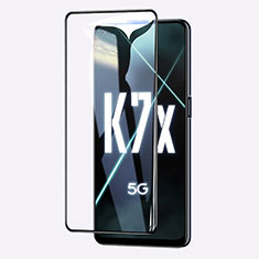 Pellicola in Vetro Temperato Protettiva Integrale Proteggi Schermo Film per Oppo K7x 5G Nero