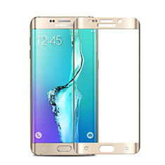 Pellicola in Vetro Temperato Protettiva Integrale Proteggi Schermo Film per Samsung Galaxy S6 Edge+ Plus SM-G928F Oro