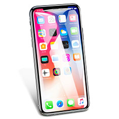 Pellicola in Vetro Temperato Protettiva Integrale Proteggi Schermo Film V02 per Apple iPhone Xs Bianco