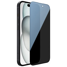 Pellicola in Vetro Temperato Protettiva Privacy Proteggi Schermo Film S05 per Apple iPhone 16 Pro Chiaro