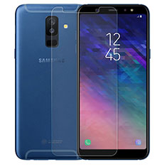 Pellicola in Vetro Temperato Protettiva Proteggi Schermo Film per Samsung Galaxy A6 Plus (2018) Chiaro