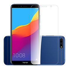 Pellicola in Vetro Temperato Protettiva Proteggi Schermo Film T01 per Huawei Y6 (2018) Chiaro