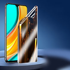 Pellicola Protettiva Film Integrale Privacy Proteggi Schermo A01 per Xiaomi Redmi Note 9 4G Chiaro